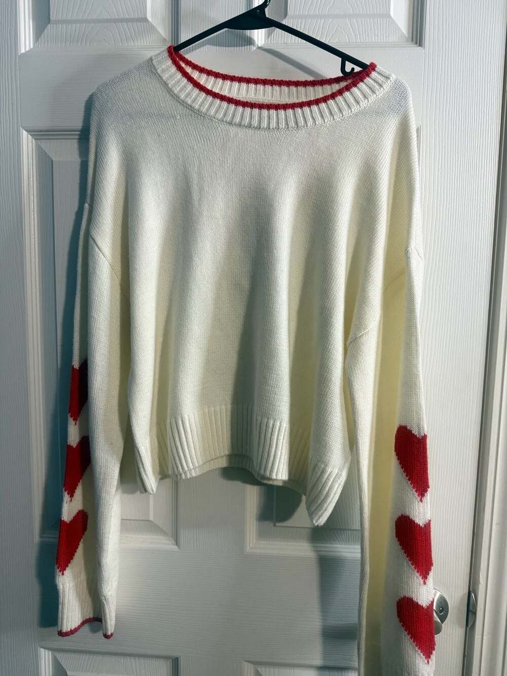 Elan Heart Sleeve Sweater